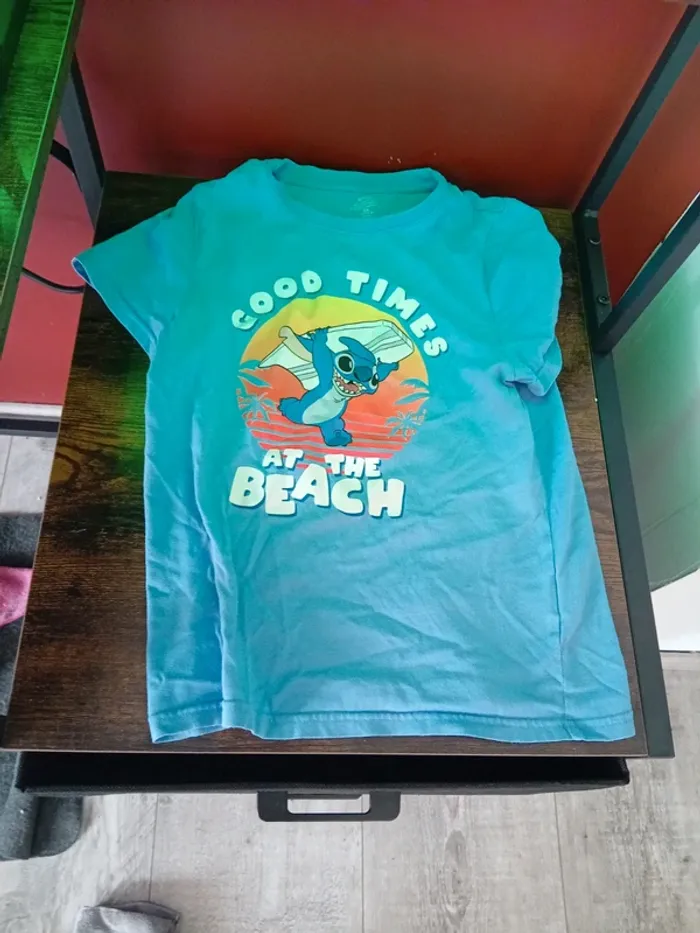 Tee-shirt stich 8 ans