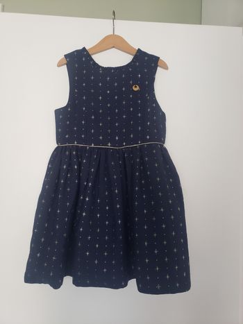 Robe fête fille sergent major 7 ans comme neuf