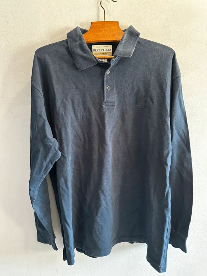 Polo Deep Valley bleu marine XXL - photo numéro 3