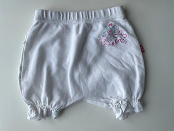 Short blanc bébé