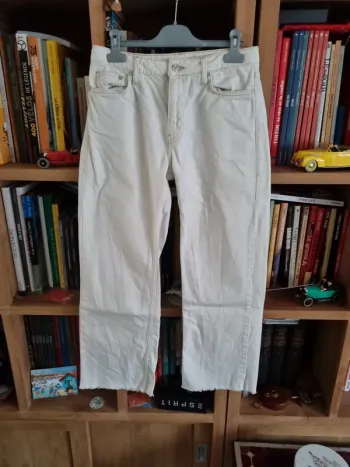 Jean court large Mango taille 36