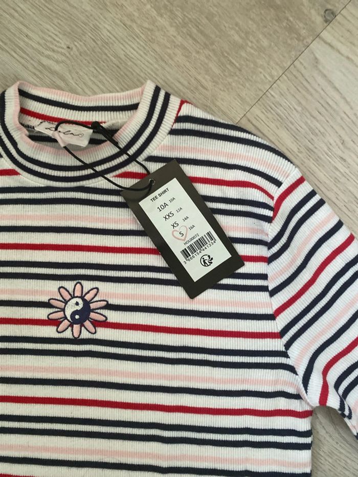 Tee shirt T-shirt Lola taille S 16 ans Neuf - photo numéro 4