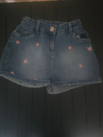 Short jeans fille 7 ans