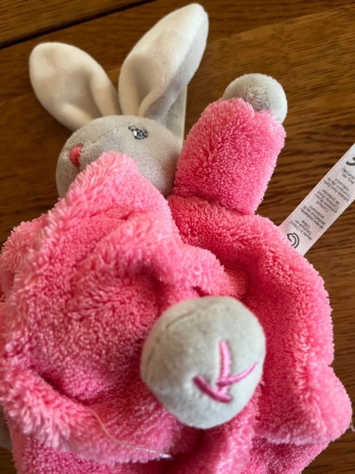 Doudou lapin boule kaloo - photo numéro 2