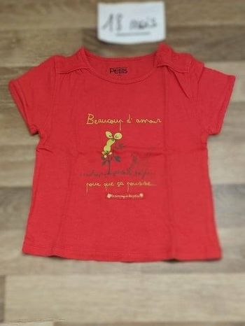 T-shirt fille 18 mois