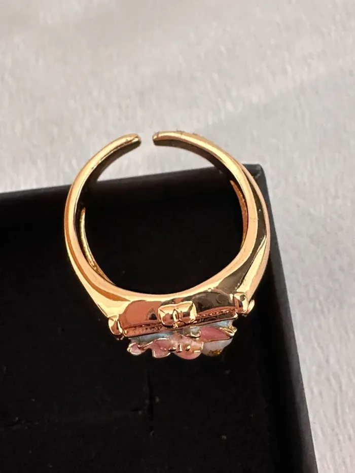 Bague vintage unique fabrication artisanale - photo numéro 4