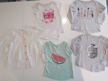 Lot 5 articles fille T 2 ans 👧🏻