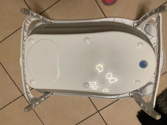 Baignoire bébé pliable + coussin - photo numéro 4