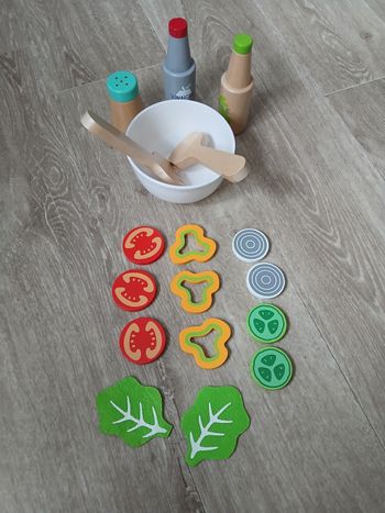 Jouet salade composée vertbaudet 