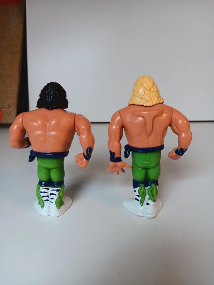 Lot figurines WWF vintage 1991 Marty Jannetty Shawn michaels les Rockers Vintage Hasbro - photo numéro 3