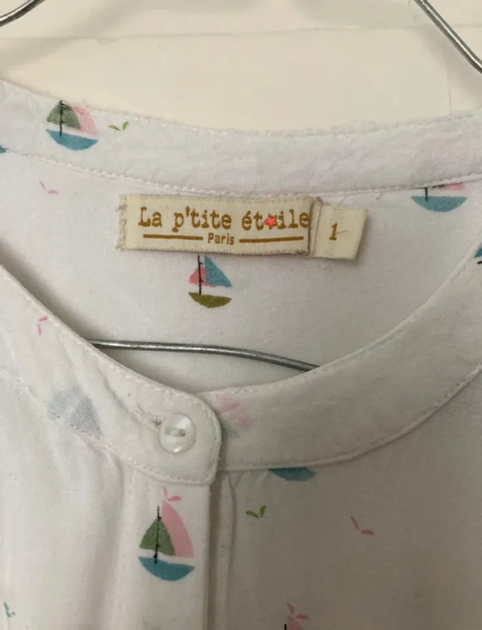 Chemise légère à motif bateaux - photo numéro 2