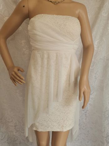 🌸Robe bustier écrue. Taille 36 🌸