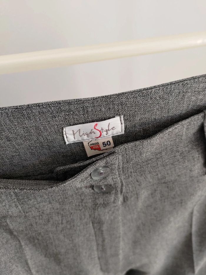 High style pantalon gris 50 - photo numéro 2