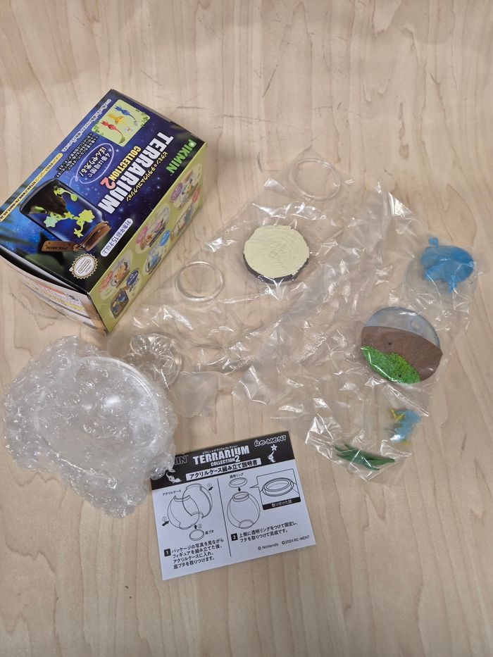 Figurine Re-Ment Pikmin Terrarium 2 : Frozen (Koori zuke) - photo numéro 3
