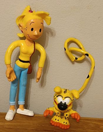 Lot figurine Spirou Fantasio marsupilami