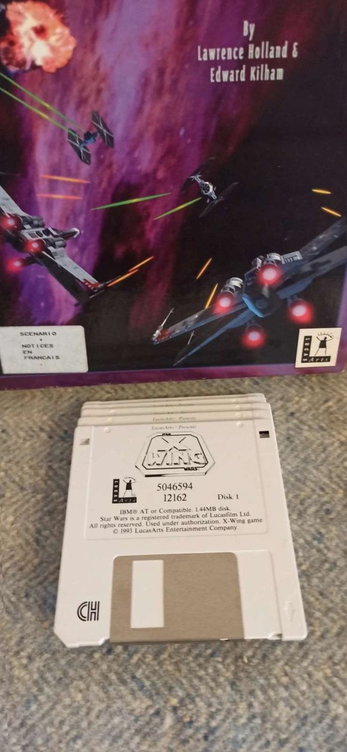 Jeu pc Big box star wars X-wing Space combat simulator - photo numéro 5