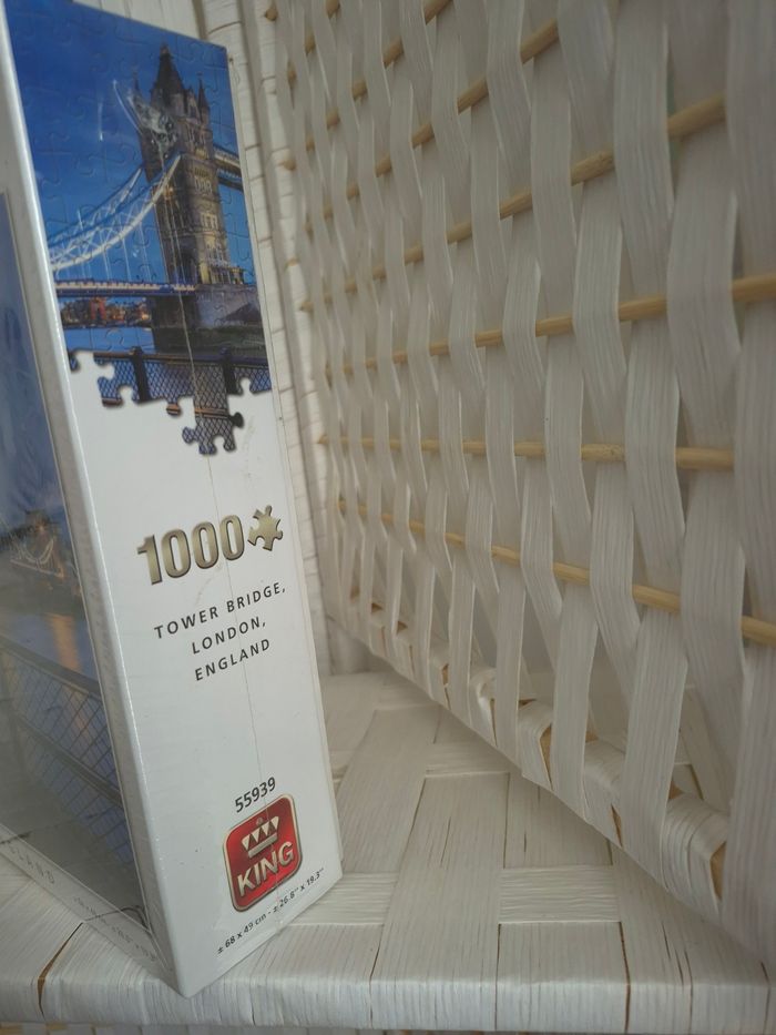 Joli puzzle 1000 pièces London Tower Bridge King (Neuf) - photo numéro 3