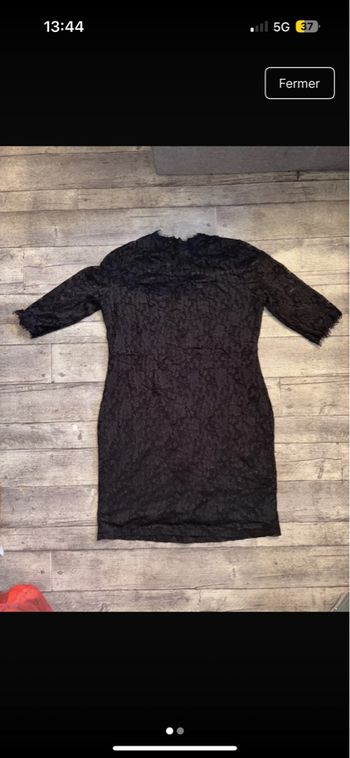 Robe soirée dentelle 