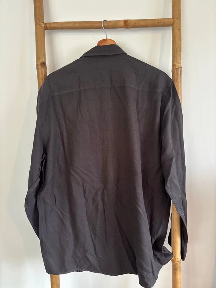 Chemise gris foncée noire gemo taille XL - photo numéro 6