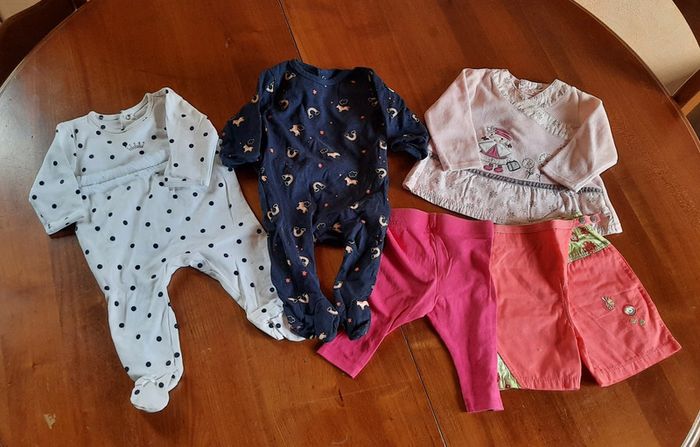 Lot de 13 vêtements pour fille 3 mois été, lot 1 - photo numéro 3