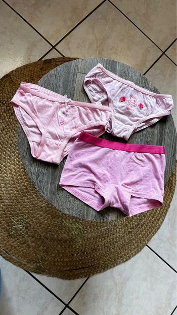 Lot culottes fille 4/5 ans