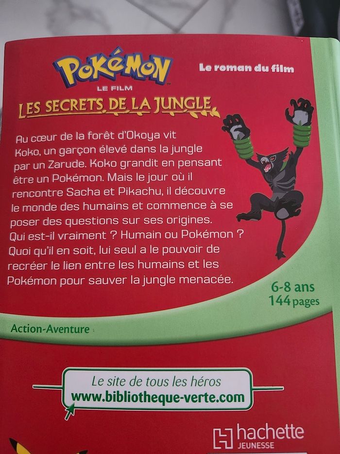 Pokemon- Les secrets de la jungle - neuf. - photo numéro 2
