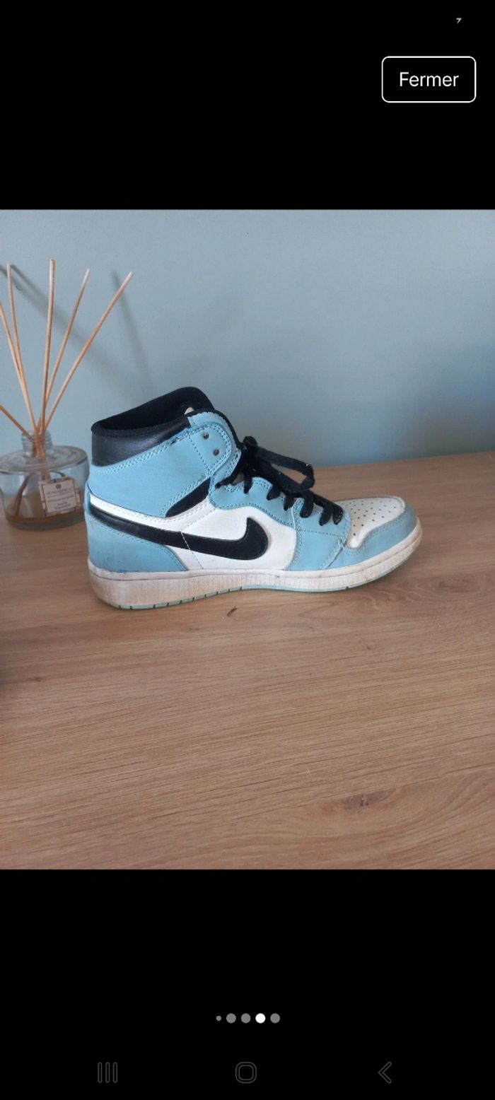 Jordan bleu et blanche taille 38 mixte - photo numéro 10