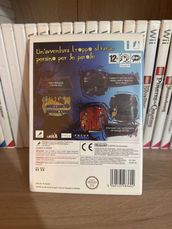 Coraline jeu Wii jeu rare - photo numéro 4