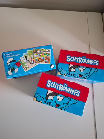 Puzzles schtroumpfs