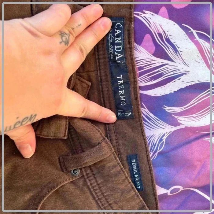 Jeans taille 42 marque Canda  thermo - photo numéro 5
