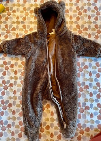 Combinaison polaire Ourson 2/4 mois