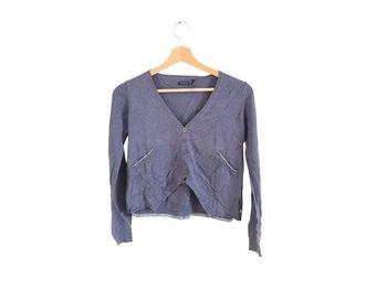 C56 gilet marine IKKS 12 ans