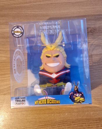 Figurine  / tirelire  , My hero academia  / all might  , Plastoy