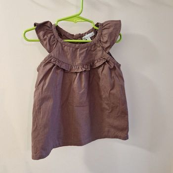 2 ans tunique marron