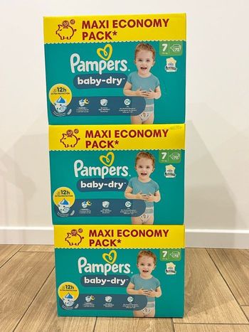 Pampers Baby-Dry 7 (216 couches)