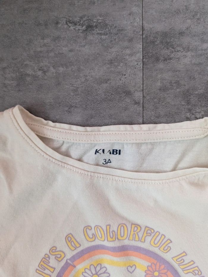 T-shirt fille 3 ans - photo numéro 2