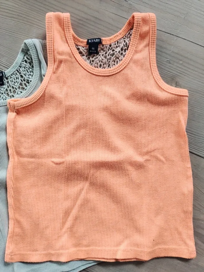 Lot débardeurs 4 ans - photo numéro 2