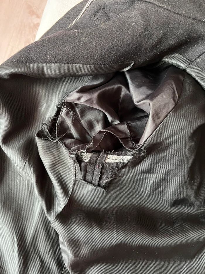 Manteau noir Zara - photo numéro 5