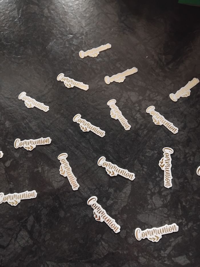 Décoration de table communion - photo numéro 7