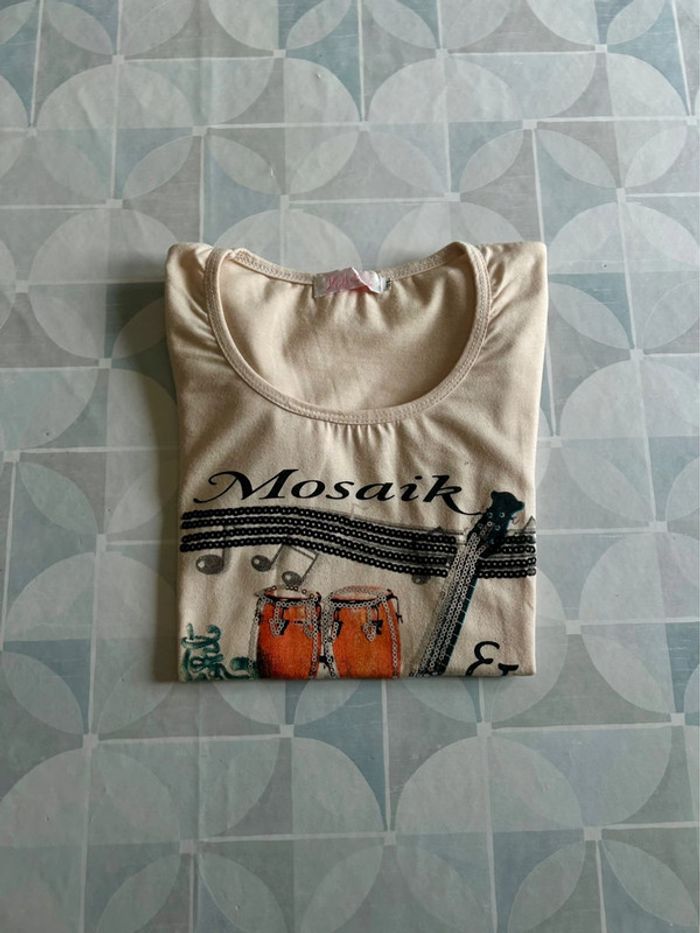T shirt fille - 12 ans - Kids Star - en très bon état - photo numéro 3