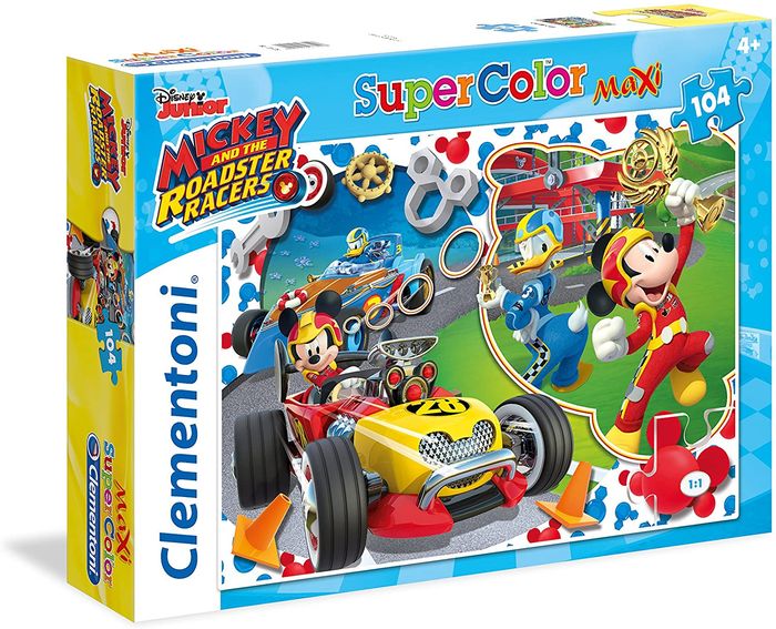 Clementoni puzzle Mickey Roadster 104 pièces