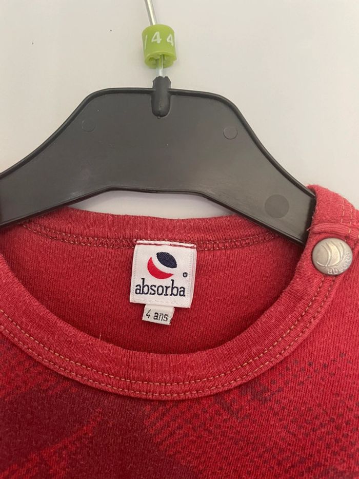 Tee-shirts manches longues absorba 4 ans - photo numéro 3