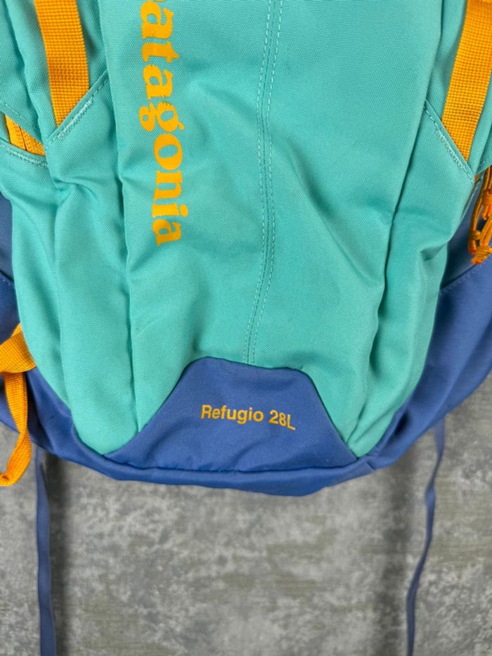 Sac à dos Patagonia Refugio 28L Bleu Turquoise & Jaune & Violet - photo numéro 5