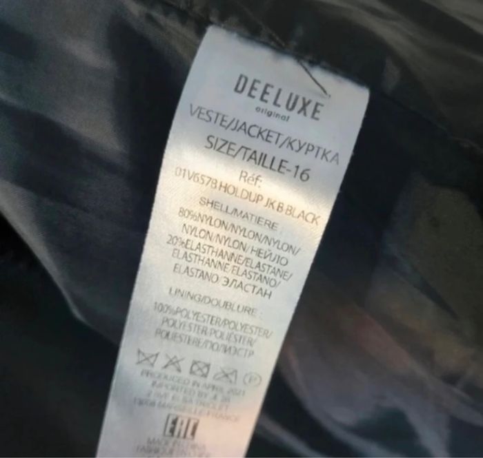 Doudoune noire garçon ado - photo numéro 8