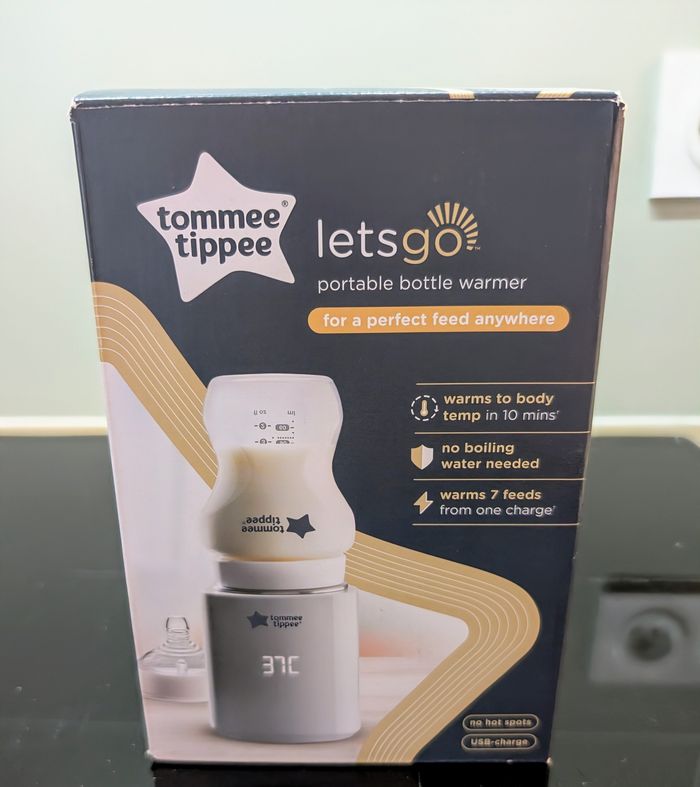[NEUF] Chauffe biberon rechargeable Tommee Tippee - Pack complet - photo numéro 2