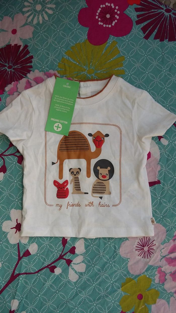 T-shirt été Obaïbi 3 mois
