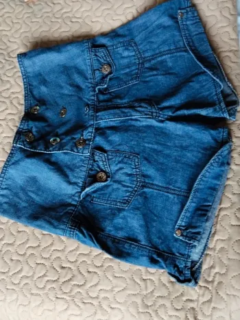 Short femme Jean fin Marque noc jean (A123)