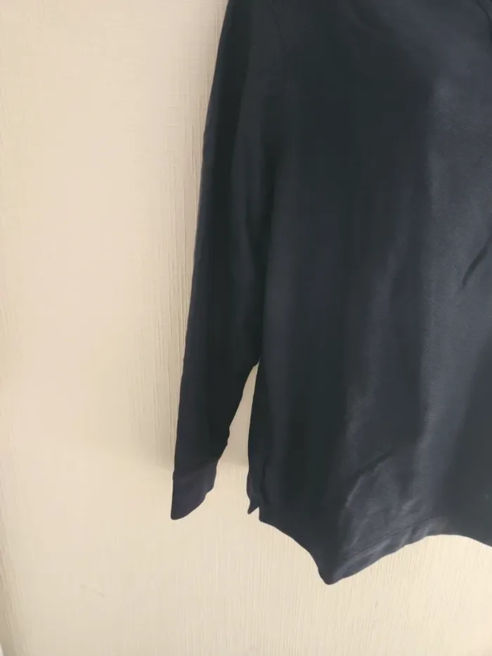 Sweat bleu marine Zara S/M poche poitrine - photo numéro 6