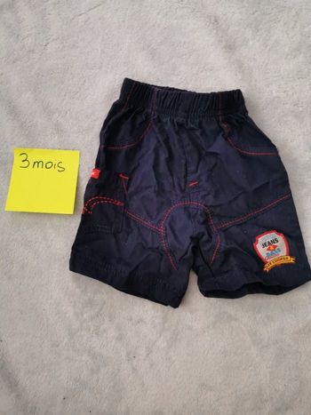 Short léger 3 mois