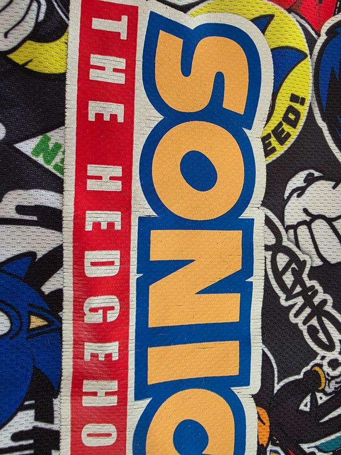 T-shirt sonic - photo numéro 3